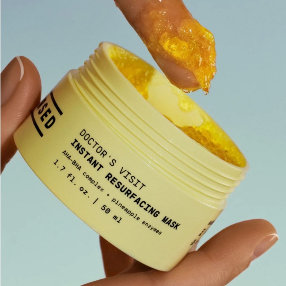 Doctor's Visit Instant Resurfacing Mask - Bright Yellow